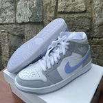 Jordan 1 Mid Wolf Grey Aluminum (W)